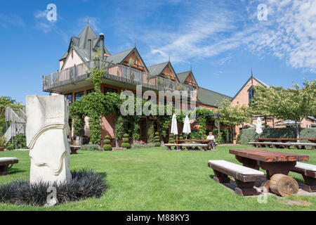 Pegasus Bay cantina e ristorante, Waipara, North Canterbury, regione di Canterbury, Nuova Zelanda Foto Stock