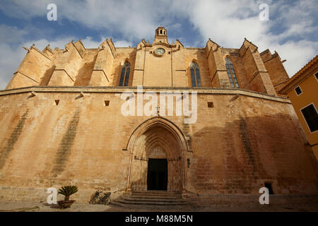 La Cattedrale di Ciutadella de Menorca, isole Baleari, Spagna Foto Stock