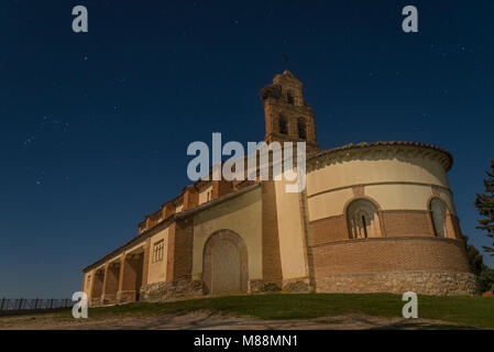 hermitage con cielo stellato Foto Stock