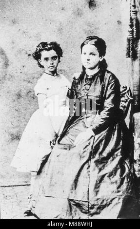 Jenny Marx e jenny von westphalen, Karl Marx la figlia e la moglie Foto Stock