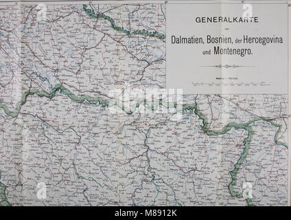 Die forstlichen Verhältnisse und Einrichtungen Bosniens und Hercegovina. Mit einem allgemein orientierenden Natur- und Kulturbilde und einer Karte dieser Länder (1905) (20294911243) Foto Stock