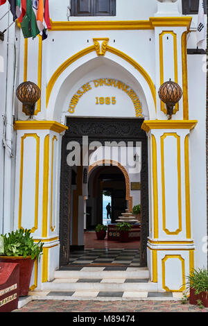 Tanzania, isola di Zanzibar, Unguja, Stone Town, patrimonio mondiale dell UNESCO, Tembo House Hotel Foto Stock