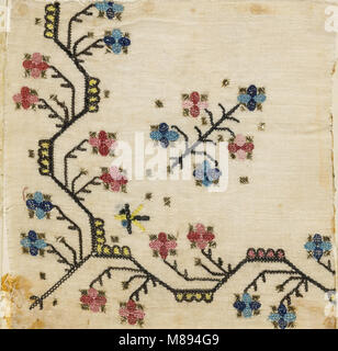 Ricamo libro campione (1800) (14775998571) Foto Stock