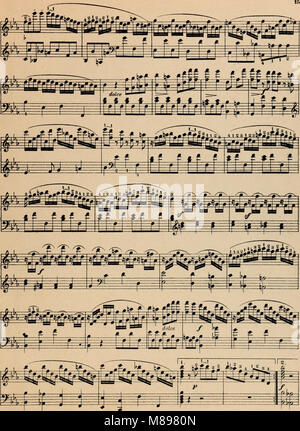 Etuden und Melodien-Album fur Harfe, op. 8 - Sammlung auserwahlter Stucke, u.s.w. Etuden in progressiver Reihenfolge, Originale sowie Bearbeitungen, zum Gebrauch beim Unterrichte (1900) (14591020849) Foto Stock