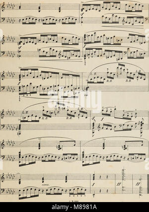 Etuden und Melodien-Album fur Harfe, op. 8 - Sammlung auserwahlter Stucke, u.s.w. Etuden in progressiver Reihenfolge, Originale sowie Bearbeitungen, zum Gebrauch beim Unterrichte (1900) (14781841131) Foto Stock