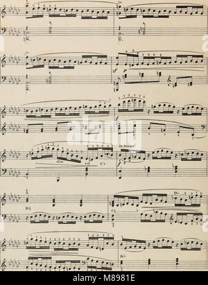 Etuden und Melodien-Album fur Harfe, op. 8 - Sammlung auserwahlter Stucke, u.s.w. Etuden in progressiver Reihenfolge, Originale sowie Bearbeitungen, zum Gebrauch beim Unterrichte (1900) (14804838453) Foto Stock