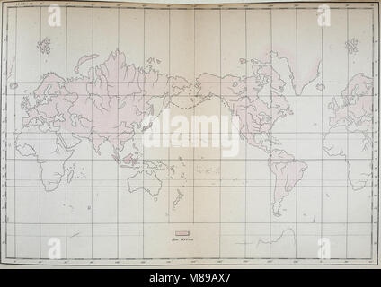 Die geographische verbreitung der säugthiere dargestellt (1844) (20737603638) Foto Stock