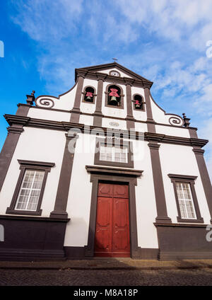 Sao Mateus chiesa in Praia, Graciosa Island, Azzorre, Portogallo Foto Stock