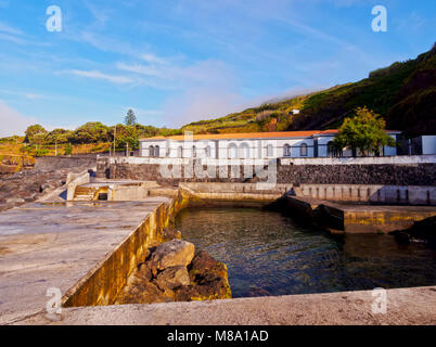 Termas do Carapacho, spa, Graciosa Island, Azzorre, Portogallo Foto Stock