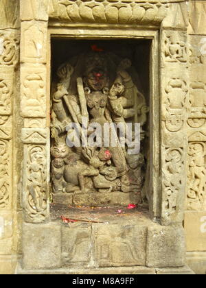 Baijnath è famosa per il suo 13esimo secolo tempio dedicato a Shiva Foto Stock