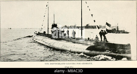 Sommergibile tedesco attività sulla costa atlantica degli Stati Uniti e il Canada (1920) (14780467304) Foto Stock