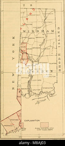 Acqua macinata in Norwalk, Suffield, e aree di Glastonbury, Connecticut (1920) (14590085467) Foto Stock