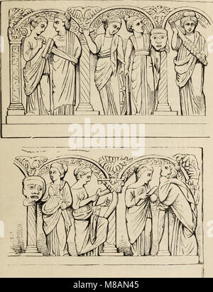Il Manuale di Archeologia del 1867 fornisce una guida completa alle civiltà antiche, tra cui egizie, greche, etrusche e romane. Copre i reperti archeologici, i manufatti e il significato storico. Foto Stock