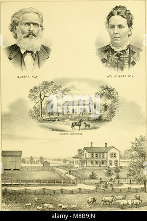 La storia di Shiawassee e Clinton contee, Michigan (1880) (14773127715) Foto Stock