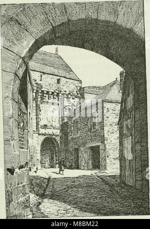 Descrizione de l'abbaye du Mont Saint Michel et de ses abords - précédée d'une notice historique (1877) (14781742754) Foto Stock