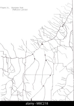 Distribuzione di pesci nel sud-est della Montana (1980) (20788916009) Foto Stock