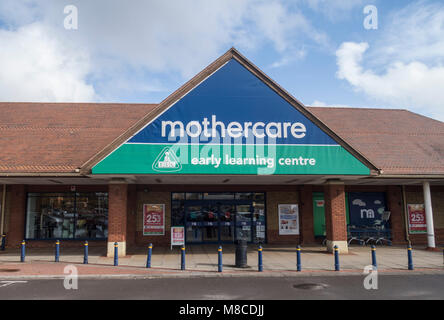 I Mothercare store, Hankridge Farm retail park, Taunton, Somerset Foto Stock