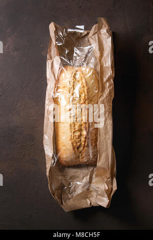 Artigianale di pane bianco Foto Stock