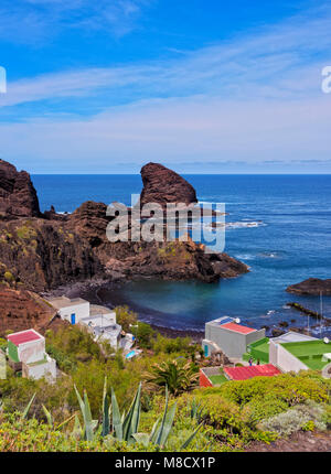 Roque Bermejo, Anaga Parco Rurale, isola di Tenerife, Isole Canarie, Spagna Foto Stock