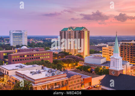 Tallahassee, Florida, Stati Uniti d'America skyline del centro. Foto Stock