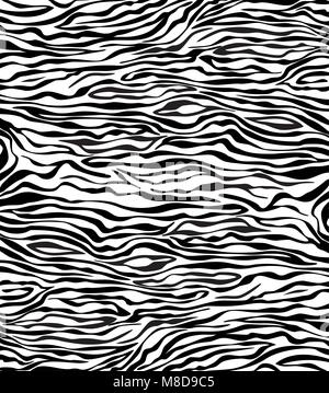 Abstract del vettore la texture della pelle di zebra Illustrazione Vettoriale