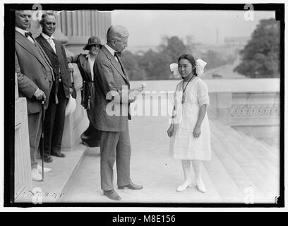 Ritratto di Thomas Riley Marshall, 28° Governatore dell'Indiana e Vice Presidente degli Stati Uniti dal 1913 al 1921, catturando la sua statura politica e la sua eredità. Foto Stock