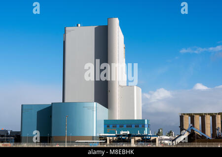 Per la produzione di energia elettrica a carbone sulla pianta Il Maasvlakte Foto Stock