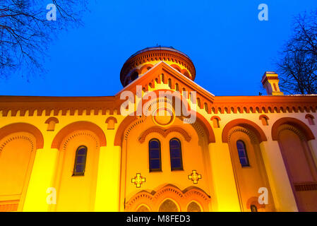 Chiesa Russa Ortodossa di San Paraskeva nella Città Vecchia di Vilnius in Lituania Foto Stock