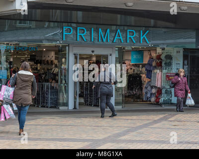 Primark, Stockport centro città zona commerciale, Merseyway Foto Stock