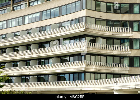 Watergate complessa, New Hampshire & Virginia Avenue NW, Washington DC Foto Stock