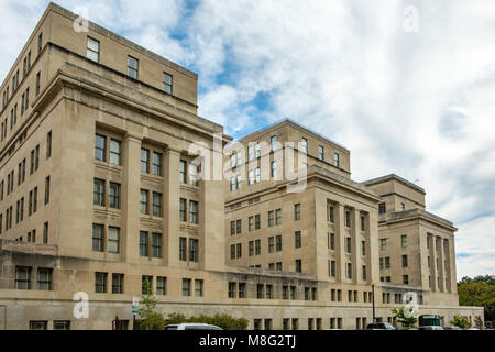 Stewart Lee Udall Dipartimento dell'interno edificio, Reparto di Stati Uniti dell'Interno, 1849 C Street NW, Washington DC Foto Stock