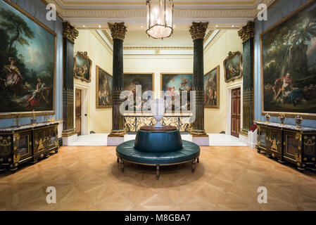 Londra. In Inghilterra. Regno Unito. La Wallace Collection, alloggiati a Hertford House in Manchester Square, ex residenza della famiglia Seymour. Foto Stock