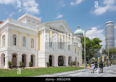 La Casa delle Arti presso il vecchio parlamento, vecchio parlamento Lane, quartiere Civico, Singapore Island (Pulau Ujong), Singapore Foto Stock