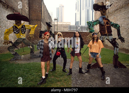 L7 Band in tournée in Nashville Foto Stock