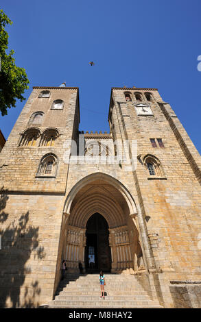 Il Sé Catedral (Motherchurch), un sito Patrimonio Mondiale dell'Unesco. Evora, Portogallo Foto Stock