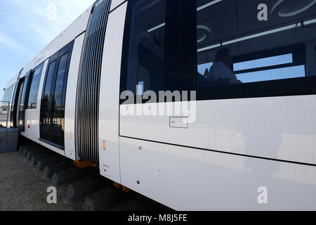 Israele Centre Metro in costruzione-urbana e linee di trasporto Foto Stock