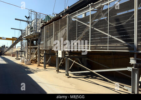 Israele Centre Metro in costruzione-urbana e linee di trasporto Foto Stock