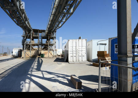 Israele Centre Metro in costruzione-urbana e linee di trasporto Foto Stock