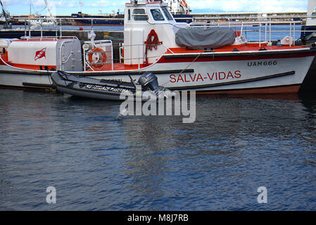 Marina di Horta, Faial, isole Azzorre, Portogallo Foto Stock