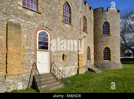 Il castello di Taunton, Somerset grado che ho elencato Castello Normanno Foto Stock