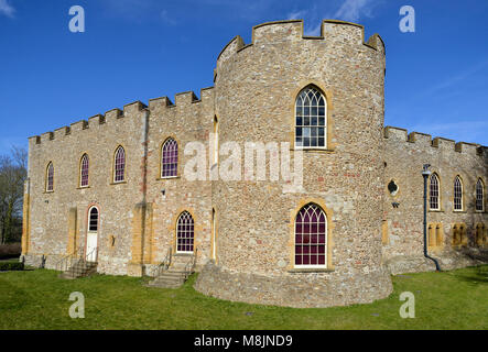 Il castello di Taunton, Somerset grado che ho elencato Castello Normanno Foto Stock