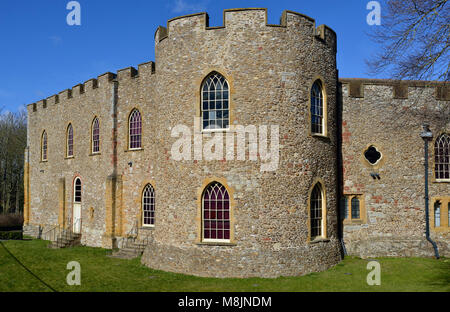 Il castello di Taunton, Somerset grado che ho elencato Castello Normanno Foto Stock