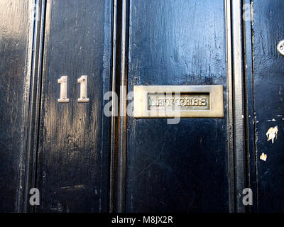 Porta in inglese. N. 11 Foto Stock