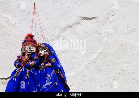 Tradizionali asiatici marionette Foto Stock