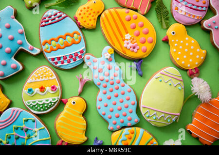 Panpepato in smalto, close-up Foto Stock