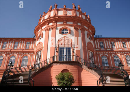 Wiesbaden, Biebricher Schloss, Assia, Deutschland Foto Stock