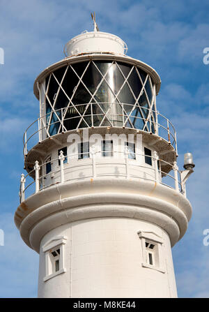 Faro a Flamborough Head, Bempton, East Riding of Yorkshire, Inghilterra, Regno Unito Foto Stock