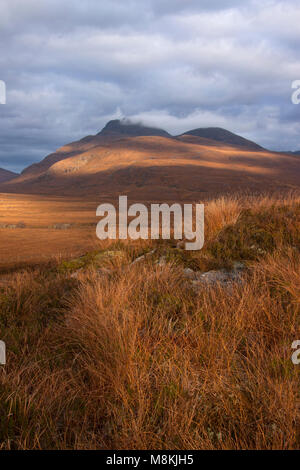 Cul Beag una montagna nel nord ovest Highlands della Scozia Foto Stock