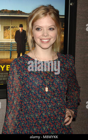 Dreama Walker alla premiere di "C'è qualcuno lì?' al Cinema 2 in New York City. Il 6 aprile 2009. Credito: Dennis Van Tine/MediaPunch Foto Stock