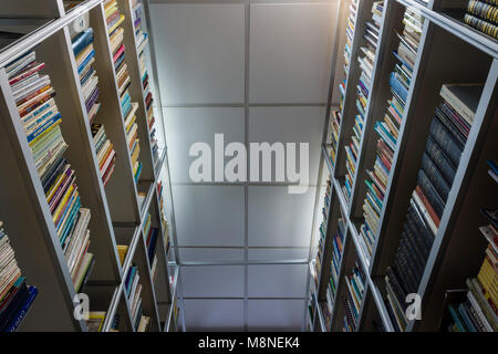 La biblioteca di libri Foto Stock